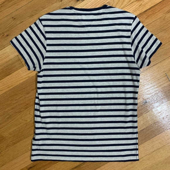 Tommy Hilfiger striped tee 100% cotton GUC - Picture 5 of 5